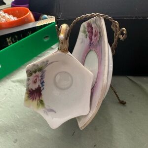 Vintage Mini Floral Porcelain